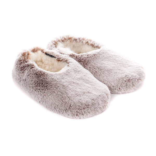 Mule Slippers 4-5 Cappuccino by Helen Moore