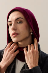 Cashmere & Wool Hood by Helen Moore