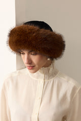 Faux Fur Brim Hat