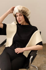 Faux Fur Brim Hat