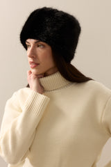 Faux Fur Pillbox Hat