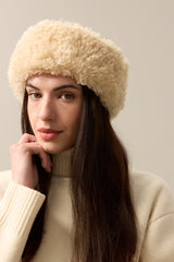 Faux Fur Huff Headband by Helen Moore