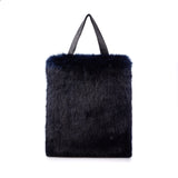 Tote Bag with Vegan Leather Handles by Helen Moore