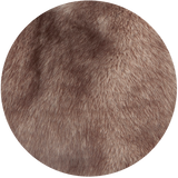 Faux Fur Fabric Swatch by Helen Moore