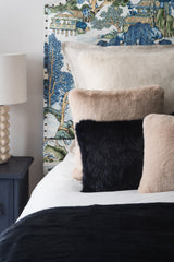 Faux Fur Throw by Helen Moore