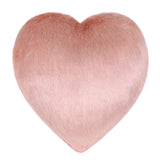 Faux Fur Heart Cushion by Helen Moore
