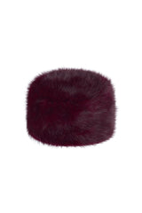 Faux Fur Pillbox Hat