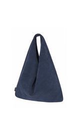 Suede Triangle Bag by Helen Moore