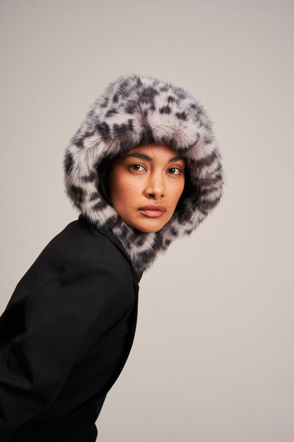 Faux Fur Hood by Helen Moore