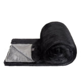 Faux Fur Throw by Helen Moore