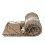 Faux Fur Throw by Helen Moore