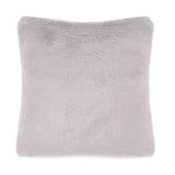 Faux fur cushion in Mist Grey cloud 60cm / Floor Cushion by Helen Moore