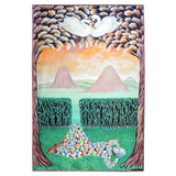 Silk Scarf featuring a painting by Stanley Moore called Swans.