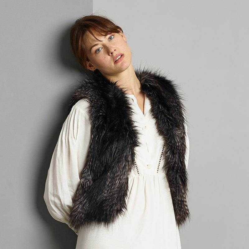 Faux Fur Waistcoat