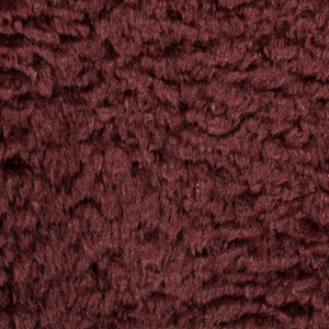 Burgundy Faux Sheepskin