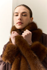Faux Fur Luxe Scarf by Helen Moore