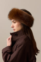 Faux Fur Huff Headband by Helen Moore