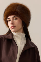 Faux Fur Pillbox Hat