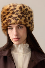 Faux Fur Pillbox Hat