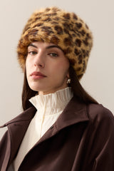 Faux Fur Pillbox Hat