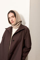 Cashmere & Wool Hood by Helen Moore