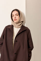 Cashmere & Wool Hood by Helen Moore
