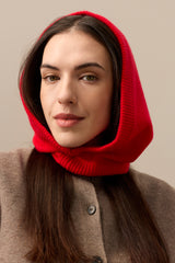 Cashmere & Wool Hood by Helen Moore