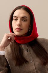 Cashmere & Wool Hood by Helen Moore