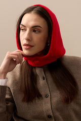Cashmere & Wool Hood by Helen Moore