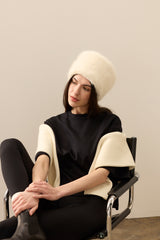 Faux Fur Pillbox Hat