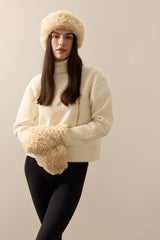 Faux Fur Huff Headband by Helen Moore