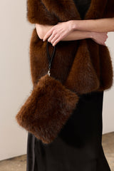 Clutch Bag with Wrist Strap