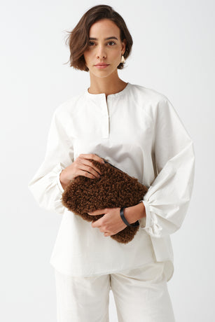 Clutch Bag with Wrist Strap by Helen Moore