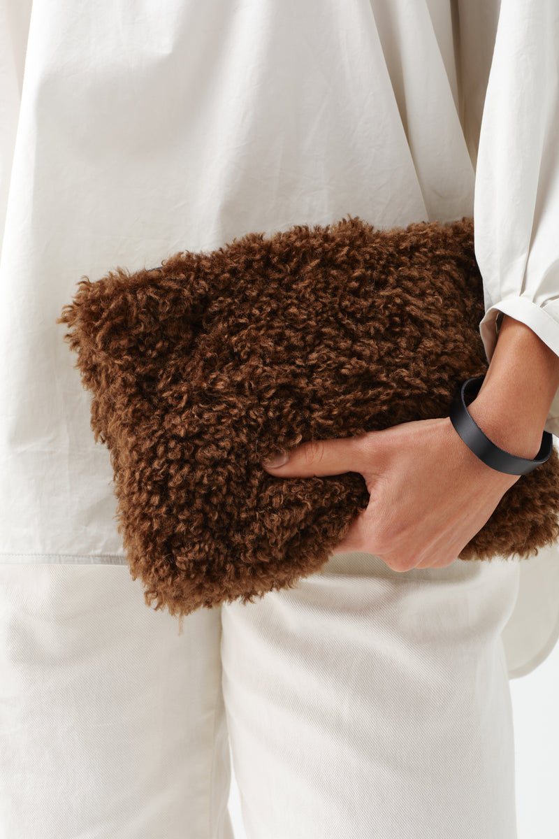 Clutch Bag with Wrist Strap by Helen Moore