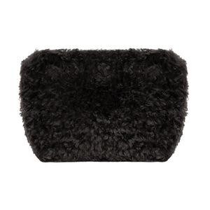 Black Faux Sheepskin