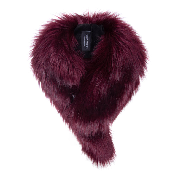 Vintage Collar Burgundy by Helen Moore