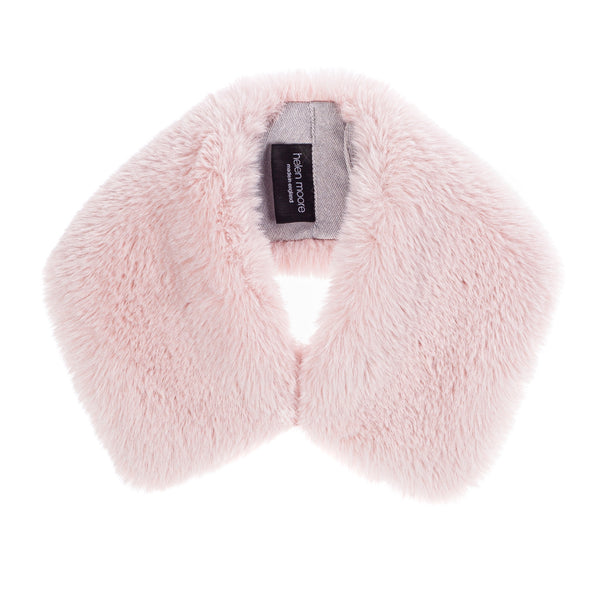  Blossom pink faux fur Dolly collar by Helen Moore