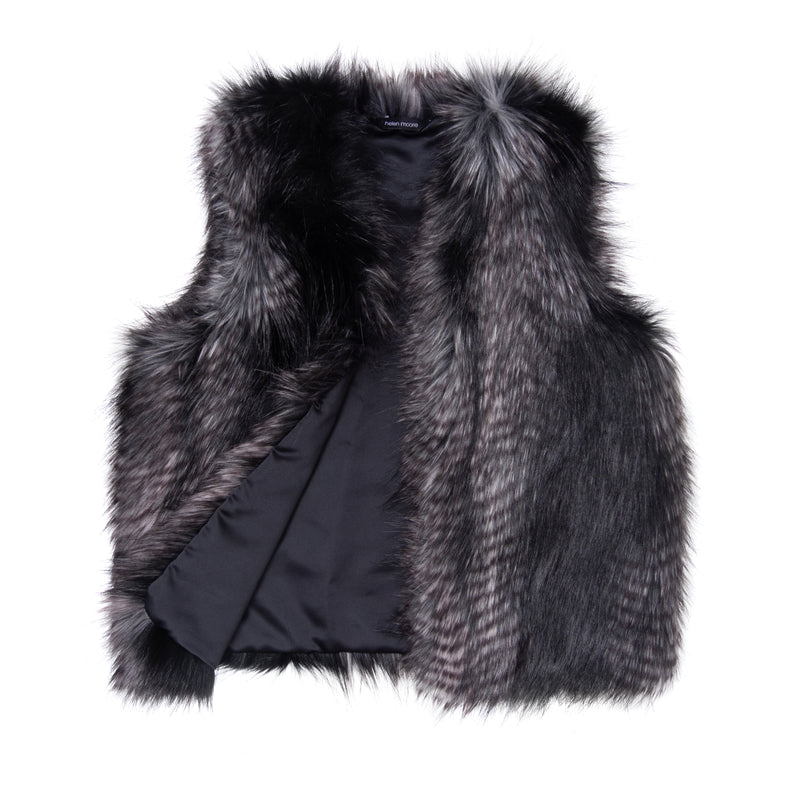 Faux Fur Waistcoat by Helen Moore