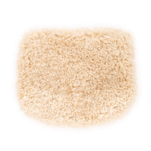 Cream Faux Sheepskin