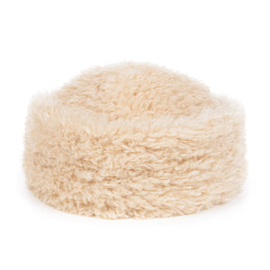 Cream Faux Sheepskin