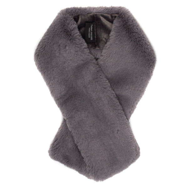 Tippet Scarf Grey Cloud by Helen Moore
