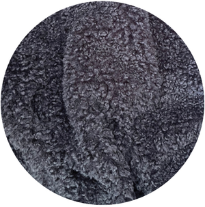 Charcoal Faux Sheepskin