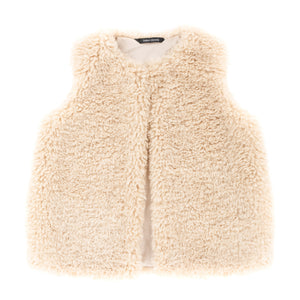 Cream Faux Sheepskin