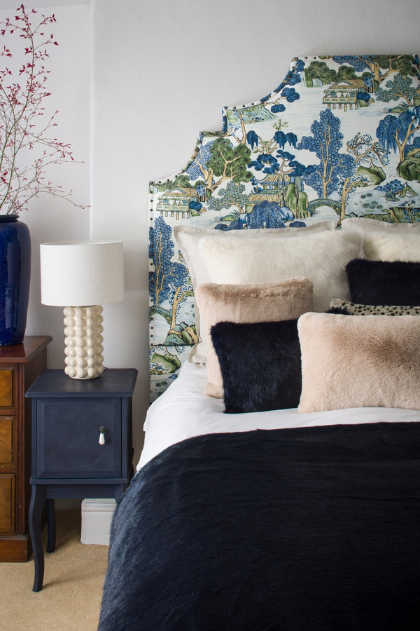 Faux Fur Bed Runner by Helen Moore