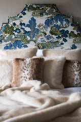 Faux Fur Throw by Helen Moore