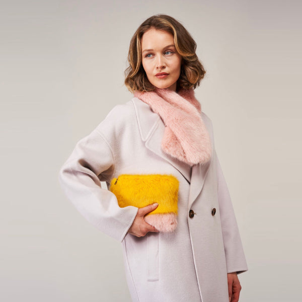 Two Tone Clutch Bag by Helen Moore
