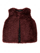 Faux Sheepskin Gilet by Helen Moore