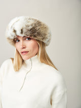 Faux Fur Brim Hat by Helen Moore