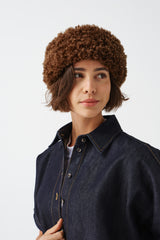 Faux Fur Huff Headband by Helen Moore
