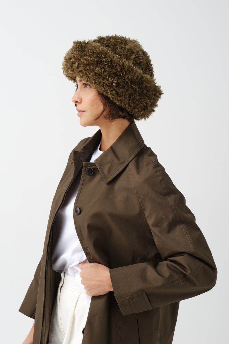 Faux Sheepskin Sherpa Hat